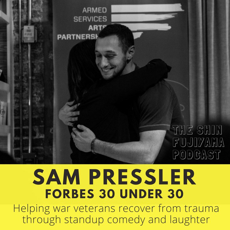 S.F. Podcast #51: Using #standup #comedy & #improv to help war #veterans, with Sam Pressler apple.co/29JcxSI #socent @ASAP_Vets #PTSD