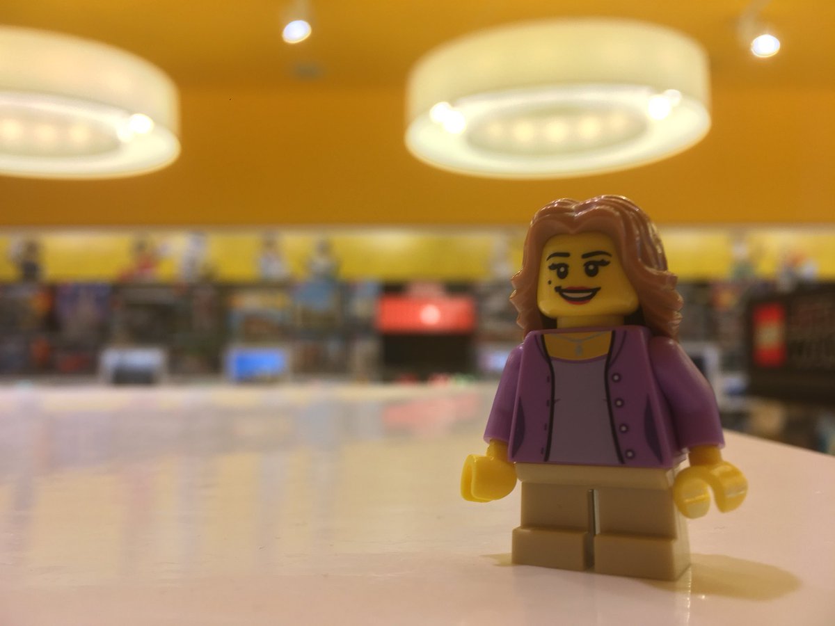 AshleyTClark's tweet photo. We built a mini LEGO version of our professor Kerry! #PRinthe6 https://t.co/o170fU2RGs