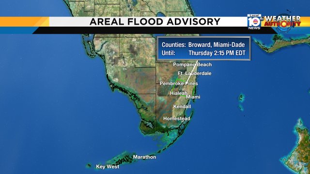 Local 10 WEATHER ALERT - Areal Flood Advisory issued for the highlighted areas. More info bit.ly/krCDQ?utm_medi… https://t.co/8pGiLz557F