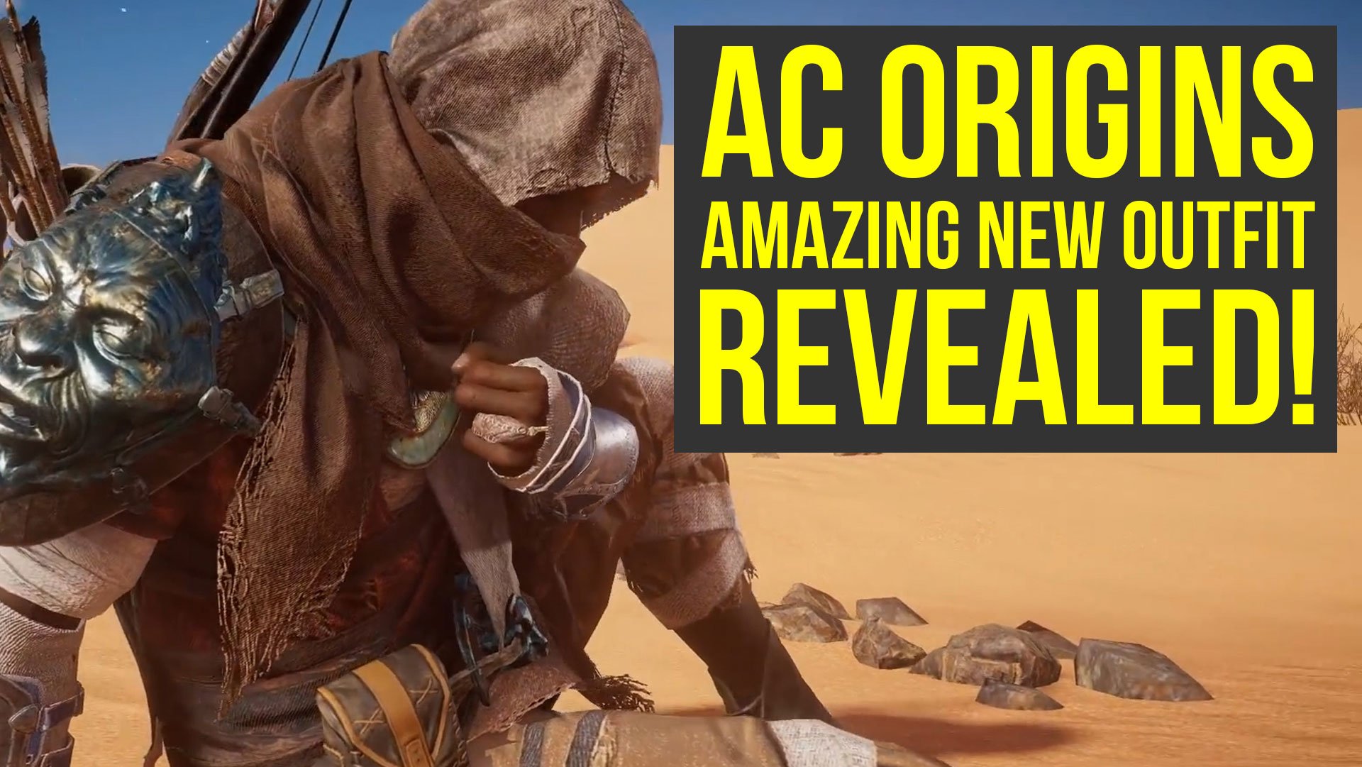 on Twitter: "Amazing new Assassin's Creed Origins outfit in new gameplay: https://t.co/252zlG7Au3 #ACOrigins Twitter