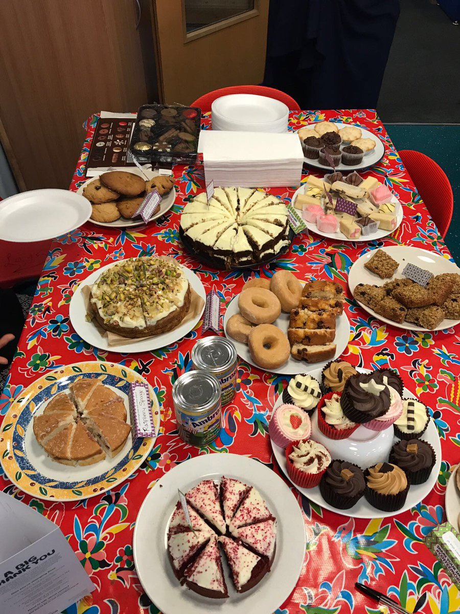 #TBT to our Macmillian Coffee Morning Last Friday. There was lots of cake and lots of fundraising. Look at all the delicious goodies yum!