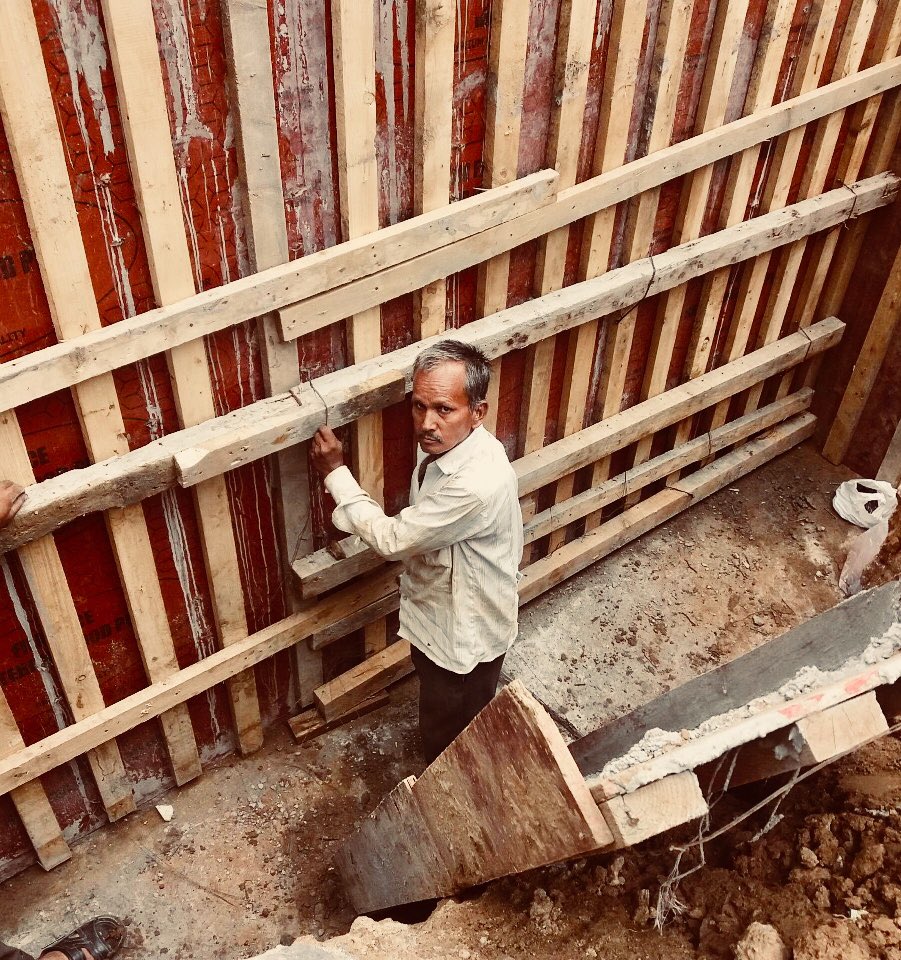Lovely #homeloan app - from a #shuttering #contractor - on rent for about 20 years in #Ahmedabad - moving into own home ! #informalsector