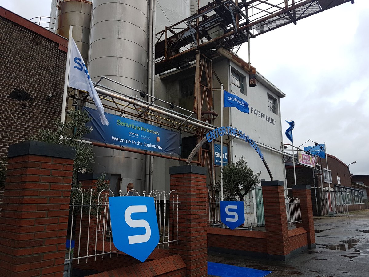 Bedankt <a href="/SophosBenelux/">SophosBenelux</a> voor deze leuke en inspirerende dag!#Sophosday2017  #Crypsys