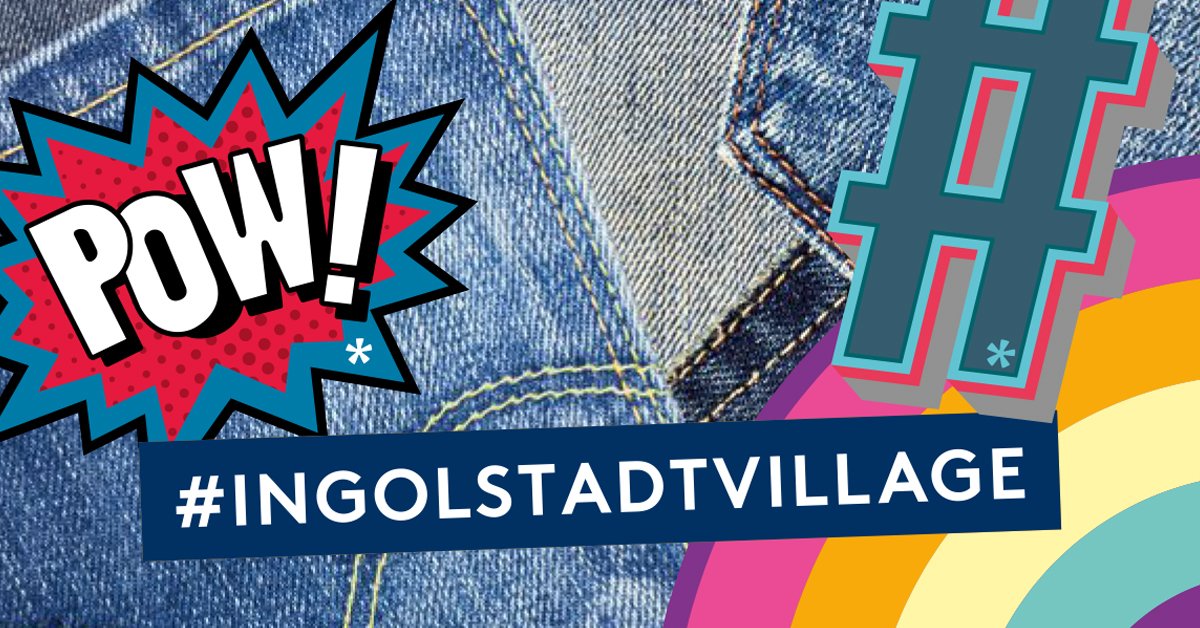 #DOITIDENIM! Personalise your look in the Village! #makeityours #fiftyshadesofblue #IngolstadtVillage