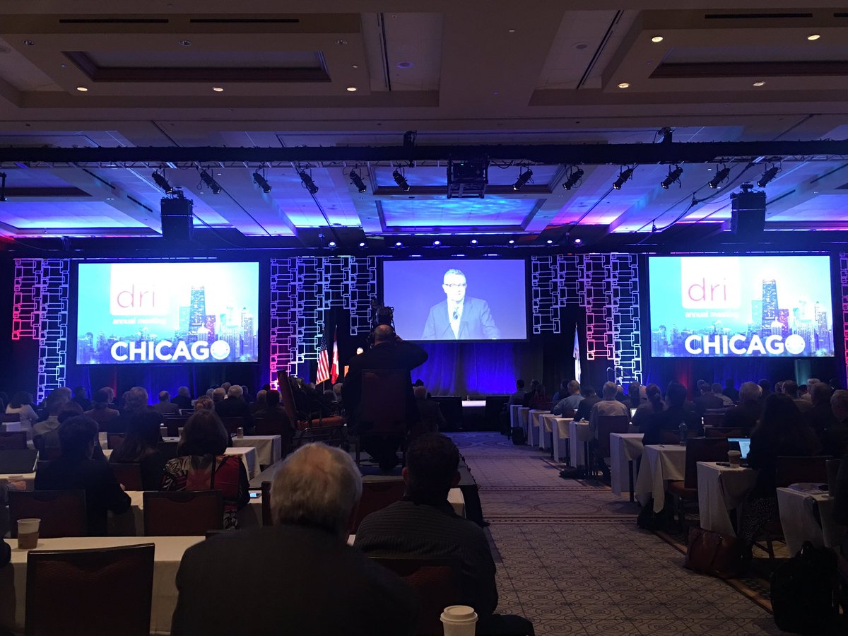 SarahESpencer's tweet photo. Thank you to @DRICommunity for a wonderful Annual Meeting so far. Excited to hear Jeffrey R. Toobin speak! #DRI2017AM #DRI  #SupremeCourt https://t.co/L5p1ctmevg