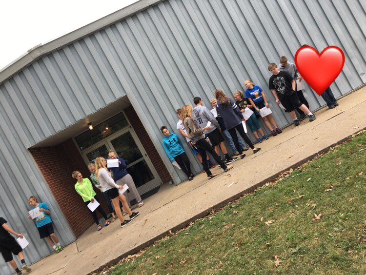 lorreek's tweet photo. Ordering Real Numbers!!! #human #numberline #wpmschat https://t.co/Gghv9vorGV