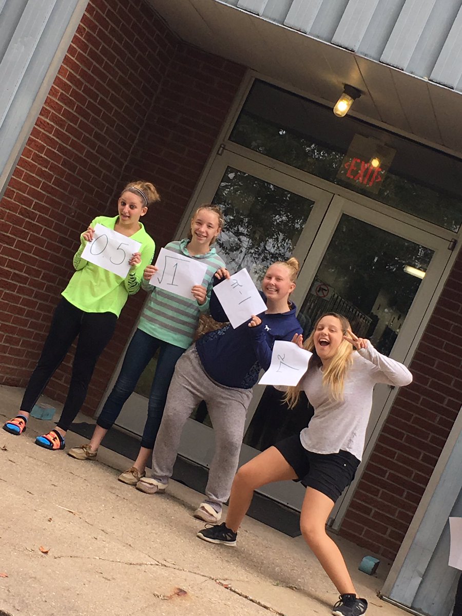 lorreek's tweet photo. Ordering Real Numbers!!! #human #numberline #wpmschat https://t.co/Gghv9vorGV