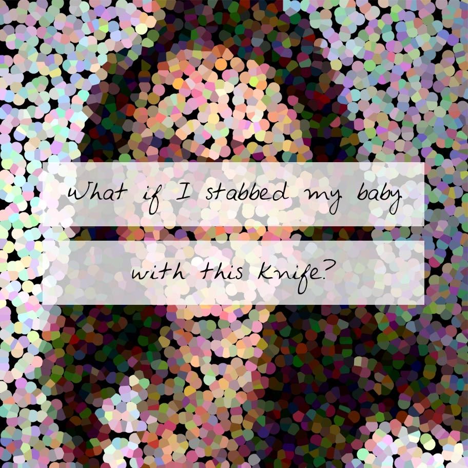secretillness's tweet photo. "What if I stabbed my baby with this knife?" #OCDFeelsLike https://t.co/cyDIQHVu1L https://t.co/r8OhVvoCQg