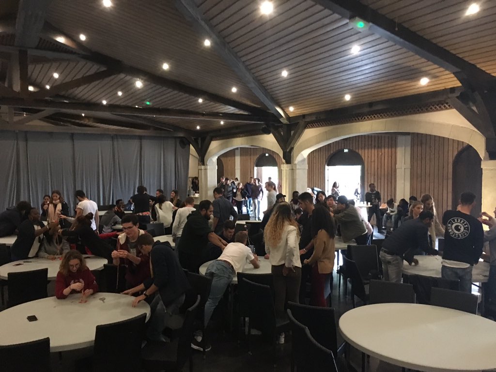 InnoVanProject's tweet image. Format inédit de séminaire d'intégration à @GroupeESCPAU ! w\ @theteachersteve &amp;amp; @nicolascalvo33  #facilitation #innovation #management