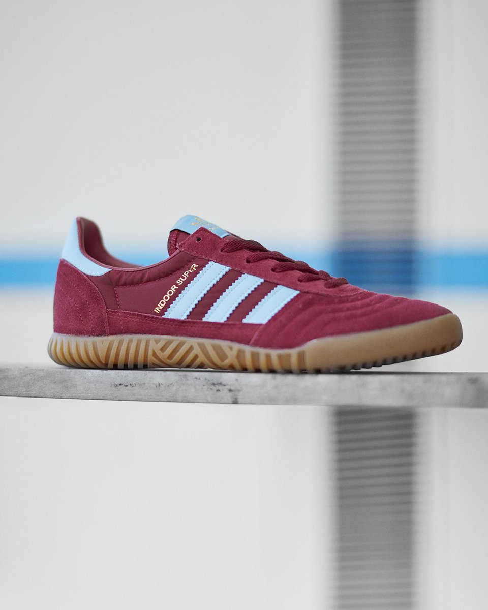 adidas originals indoor super burgundy