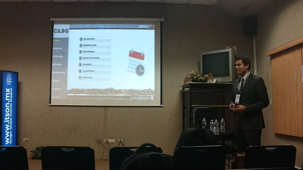CapituloAMLORI's tweet photo. @JCarlosHGonz, miembro del @CapituloAMLORI del @Tecnmorizaba, presenta conferencia en el @CiLOG_Mexico, #Cilog2017 https://t.co/bMi3AjVl6Z