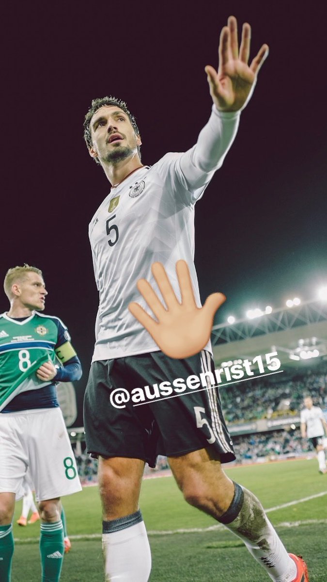 TheBestofMH15's tweet photo. 😍😍 From #DieMannschaft insta story #Hummels #Humme1s #Hummel5 #TheBestCB #TheBestAlways https://t.co/FDd6CUGHHA