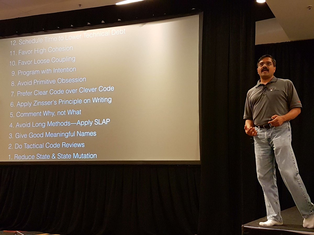 LadoServidor's tweet photo. Twelve Ways to Make Code Suck Less ( by @venkat_s ) https://t.co/0lytxBBDLS