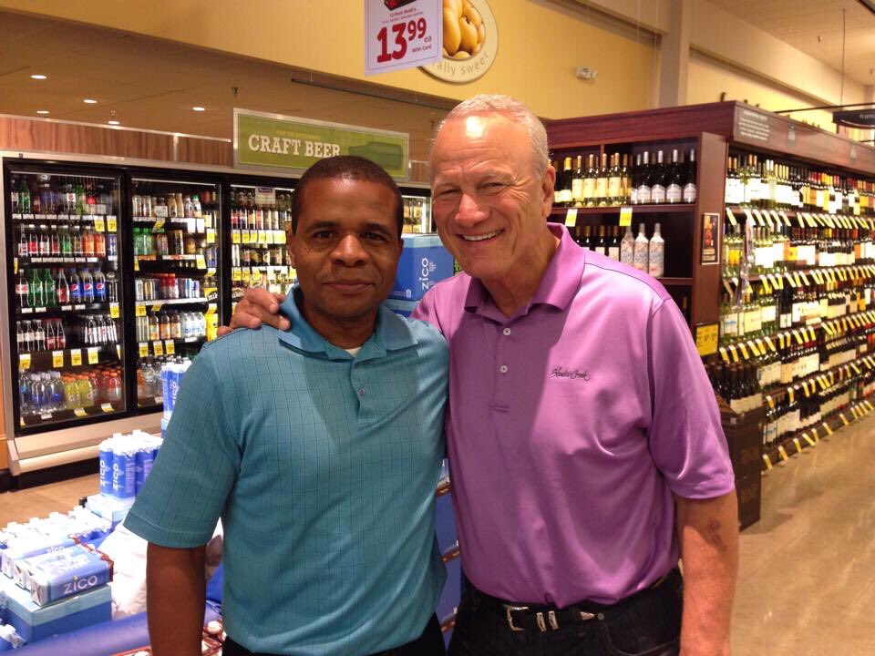 Happy 80th Bday - signed your most athletic former beat writer. 