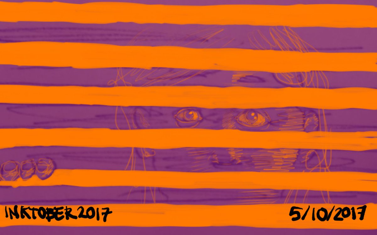 #inktober2017 number 5, sketch on galaxy note edge