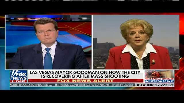 TeamCavuto's tweet image. .@mayoroflasvegas to Neil: We can’t change how we live our lives, we can’t be penalized by those evil people #Cavuto #FoxNews