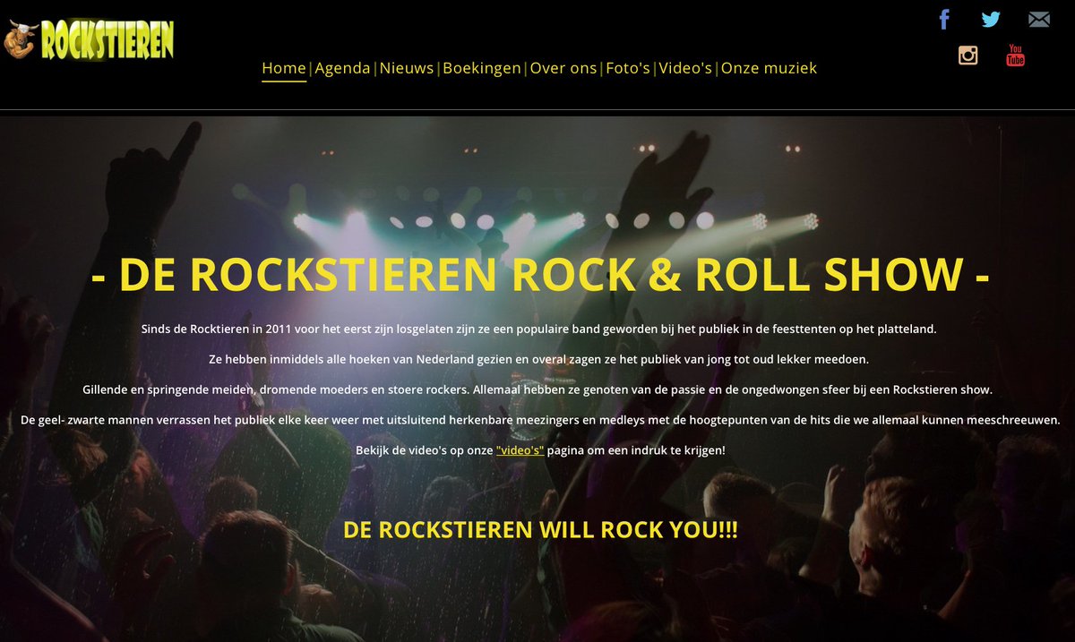 Heb je onze vernieuwde site al gezien?! rockstieren.nl