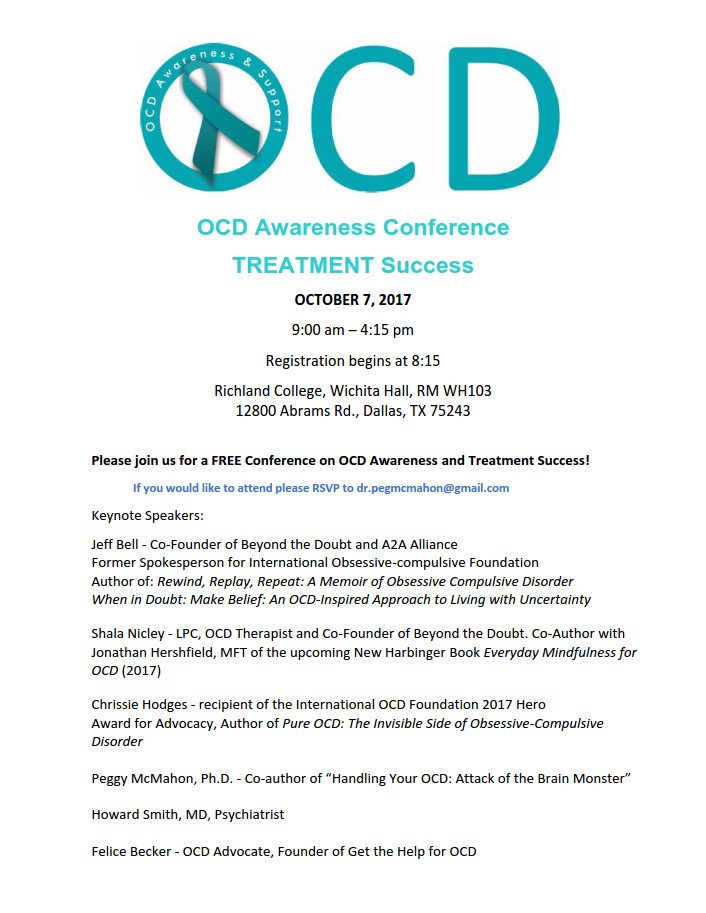 OcdHelp's tweet image. Please contact us for information, or if you would like to attend this conference on OCD.