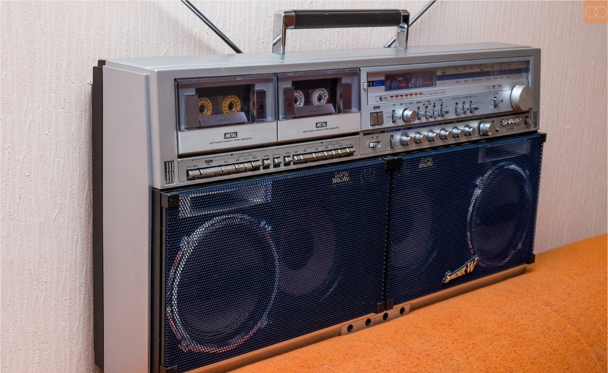 olympsecondhand's tweet photo. Магнитола Sharp GF-777 #sharp #sharp777 #vintagehifi #hifi #hifivintage #магнитолакассетная #cassette #кассеты https://t.co/C3hduy1ySz