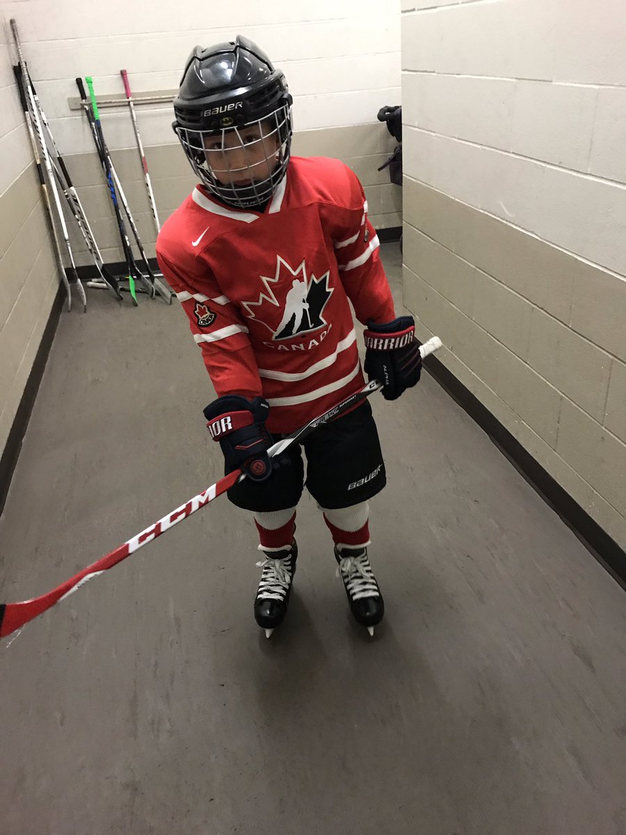 Hockey seasons back. #practice