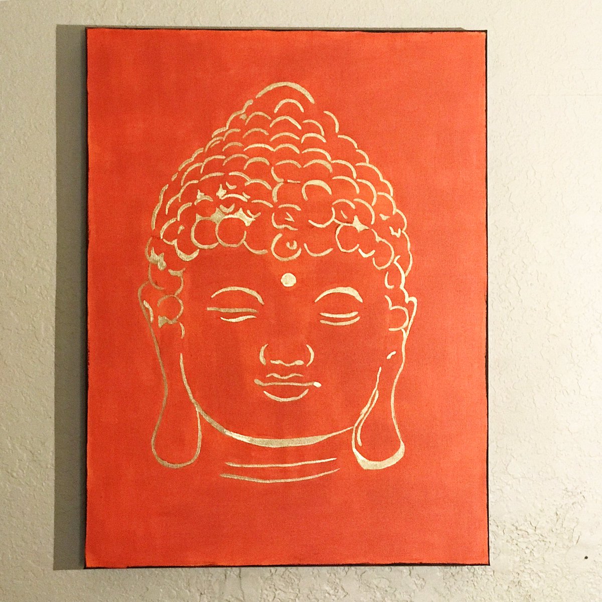 XOneZerOEightX's tweet photo. New #Buddha painting
#acrylicpainting & #goldleaf on canvas
18x24 x 1.5
#meditation #meditate #peaceisfoundwithin
#breathe #om #yoga #RTππ» https://t.co/IhC0PFu2zs