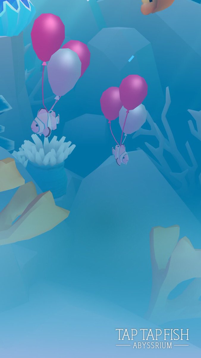 Starblersummer's tweet image. My Balloon Clownfish:) 
#taptapfish
Download: onelink.to/jhe4sh