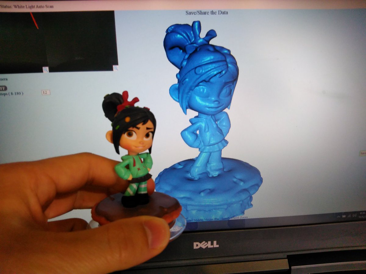 makersmuse's tweet photo. Not bad! Time for a #3DPrinted #SugarRush army @Shining3D #EinscanSE https://t.co/h9FwE3EamY