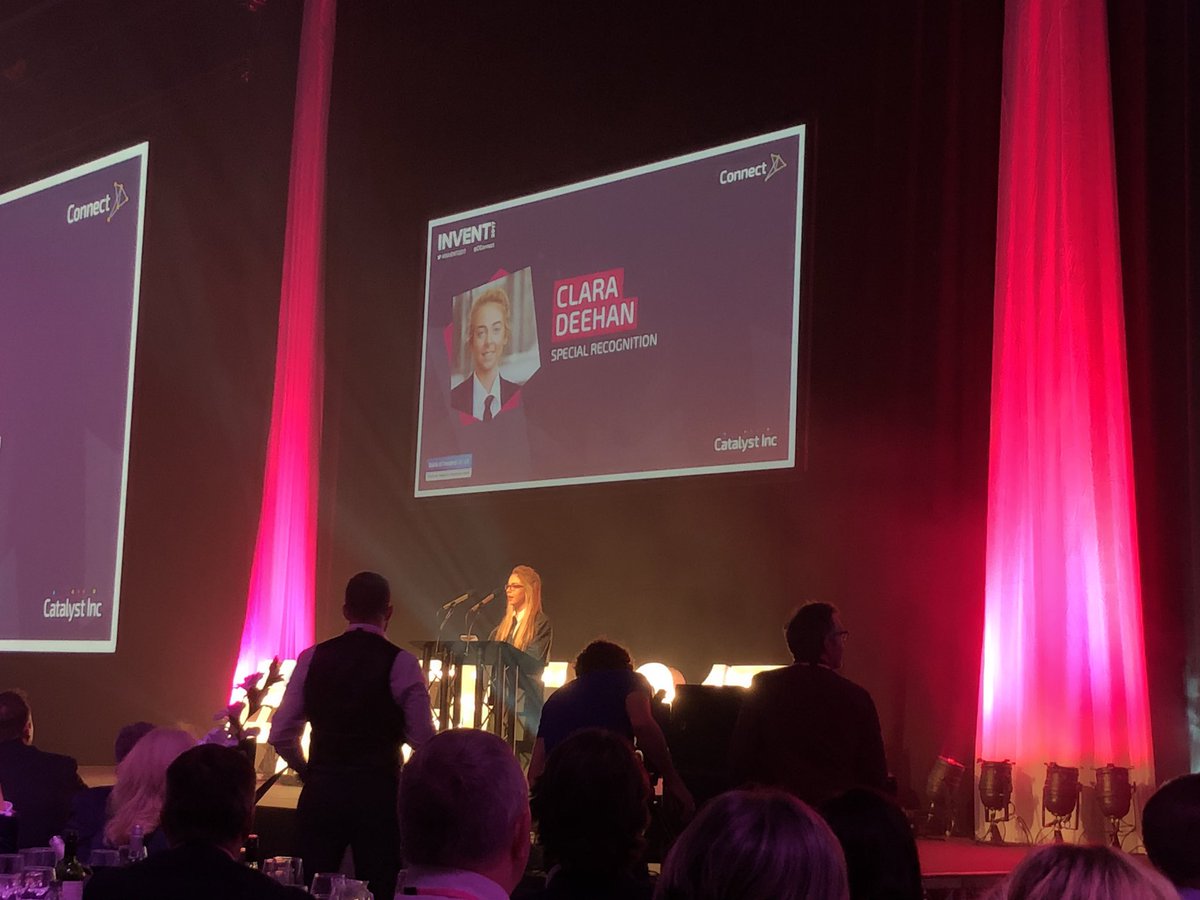 ConallLaverty's tweet photo. Dungannon, Tyrone being represented by a year 12 student. Great job Clara Deehan! @MMaryMcKenna @CatalystIncHQ #invent17 #startups https://t.co/3olazJhSKR