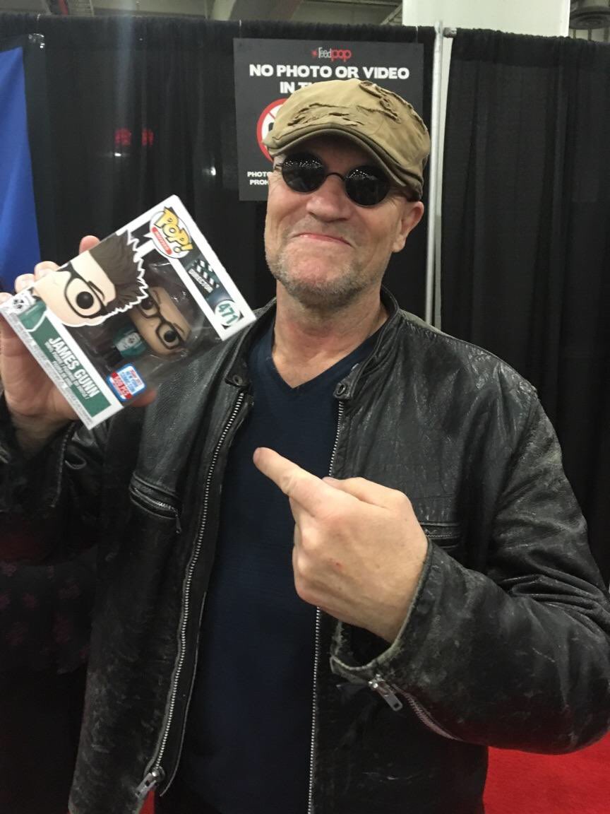 OriginalFunko's tweet image. Our friend @RookerOnline can’t believe @JamesGunn has a Pop! before Yondu gets a GOTG Vol. 2 Pop!... but we know he loves us anyway.