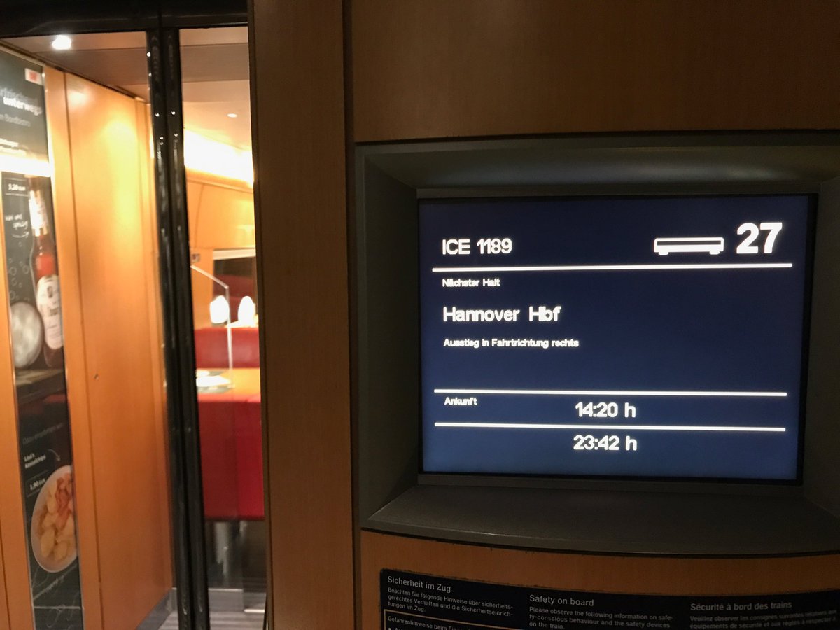 Endstation #Unterlüß. Die #Bahn gibt #ICE 1189 auf. Klopapier haben wir noch <a href="/DB_Info/">Deutsche Bahn Verkehrsmeldungen</a>