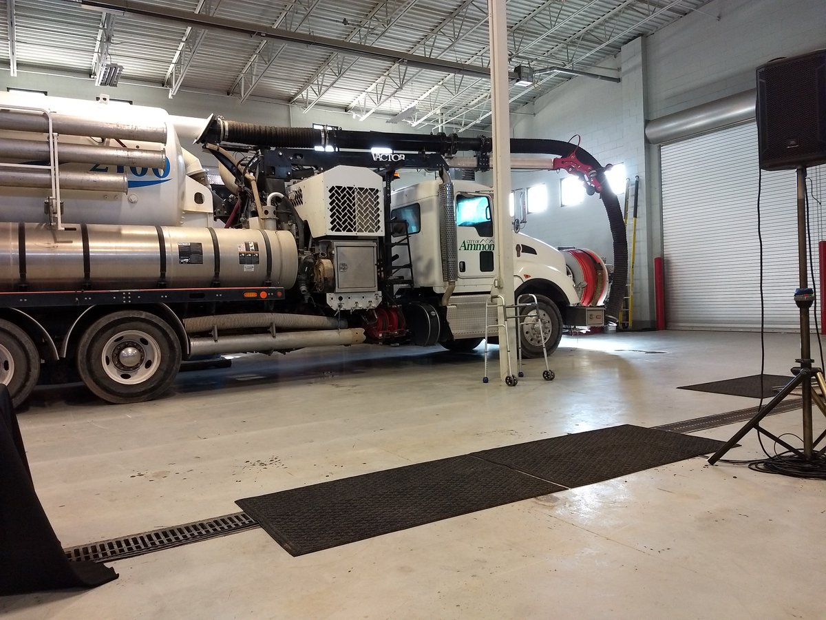 dsocia's tweet photo. I love that we are sharing space with trucks for the #AmmonModel conversations that are taking place today. Great venue! https://t.co/ZWNZHw6jdN