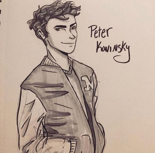 Hey Peter 😍 #ToAllTheBoys (via: @ larajeanscenes on IG)
