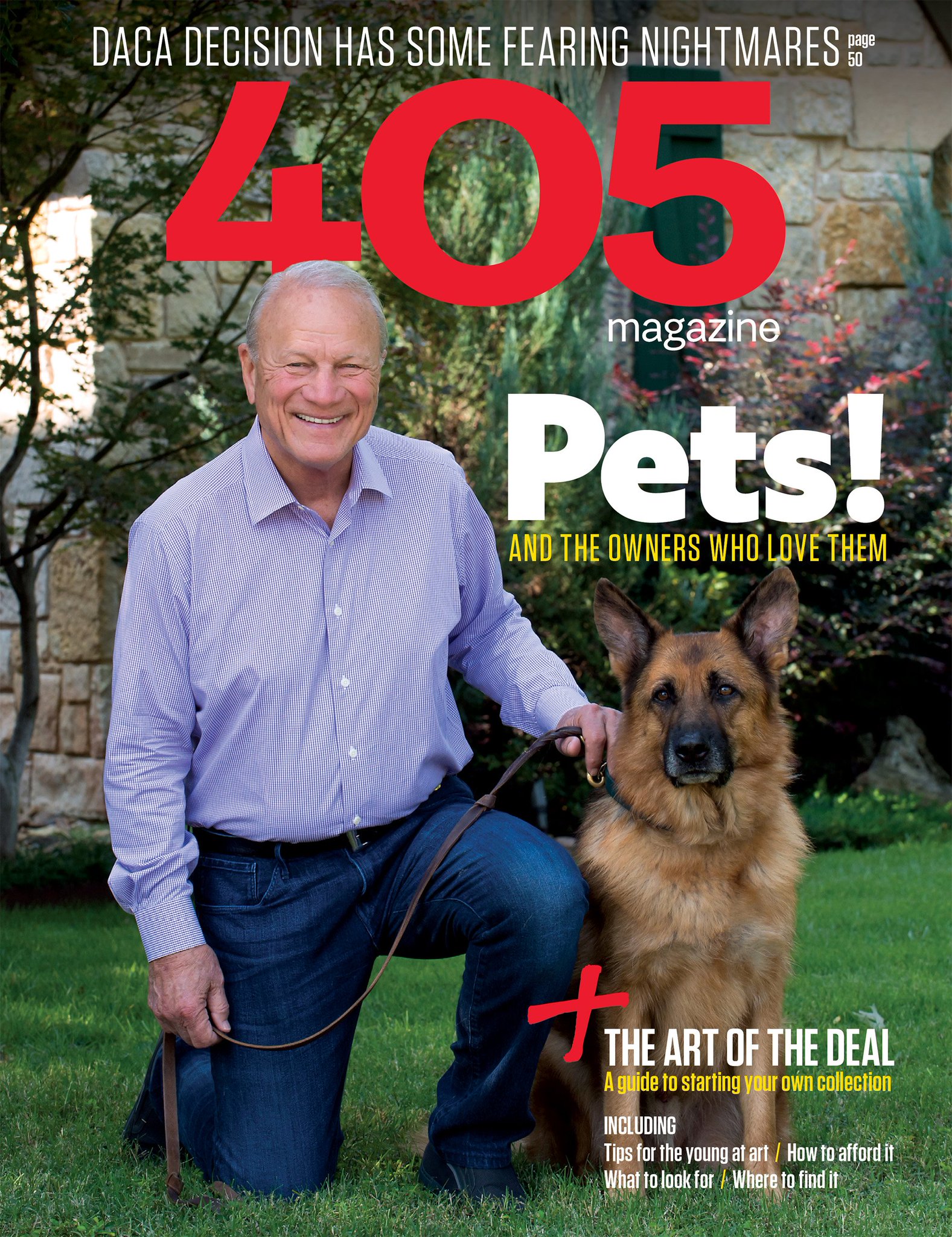 Happy birthday to  coach, trainer, dog lover and occasional cover model. 