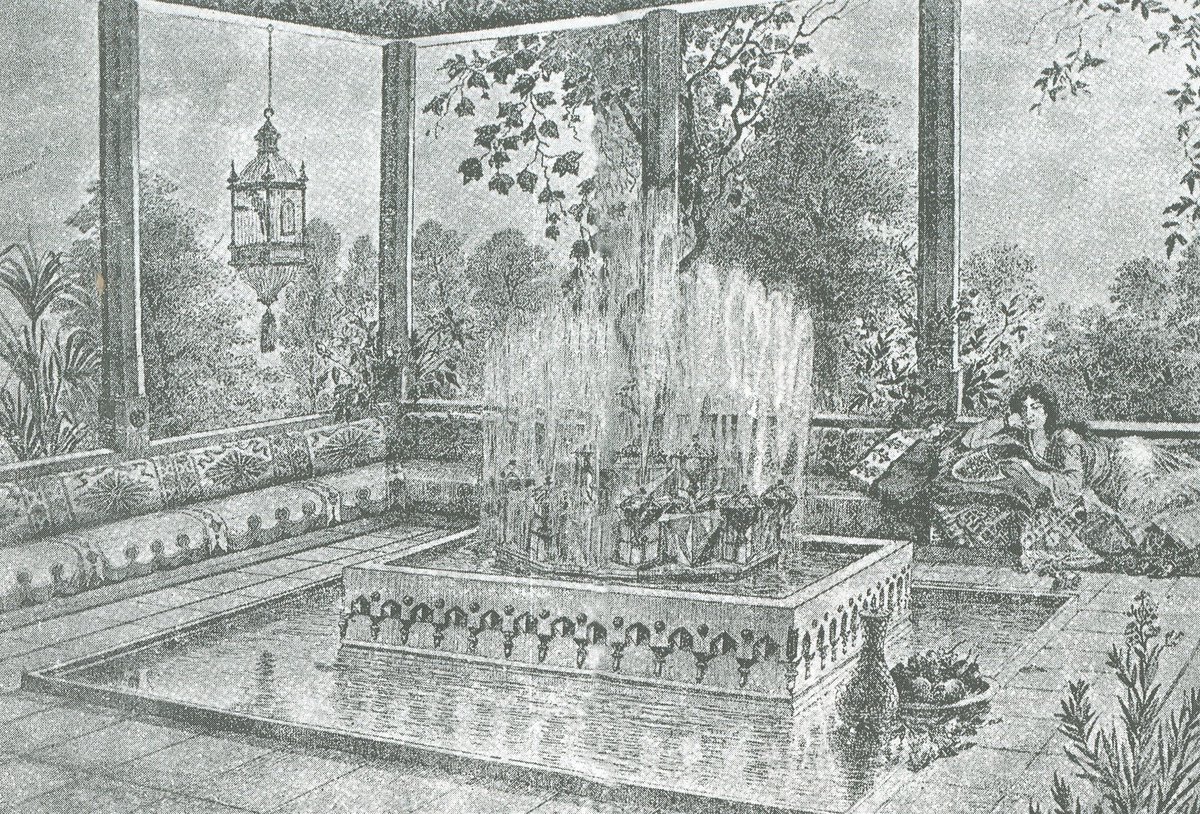 Köşk, gerçek anlamında Dr. Rıfat Osman'ın çizimindeki bahçe köşkü gibi tek katlı, tek hacimli, bahçe içindeki mekanlardır.