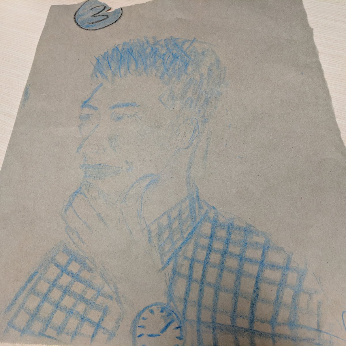 henryt613's tweet photo. Our finance team has got talent! This is a Catalina original drawing of yours truly at Jack Astor's. #icantevendrawastickman https://t.co/rU5VLSfda6