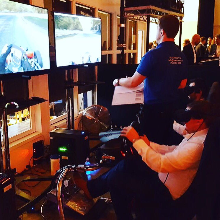 VRHire's tweet photo. Another busy day of VR for Blue Hire today! #vr #virtualreality #eventprofs https://t.co/RWlo5d0Lqa