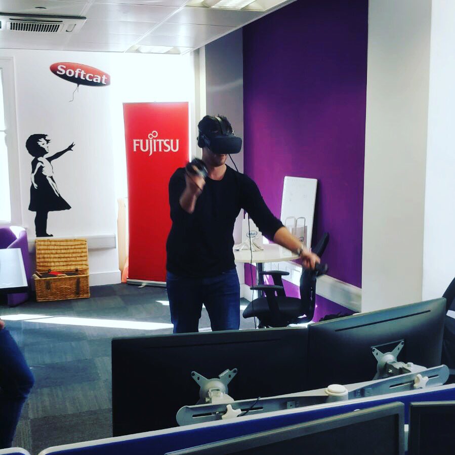 VRHire's tweet photo. Another busy day of VR for Blue Hire today! #vr #virtualreality #eventprofs https://t.co/RWlo5d0Lqa