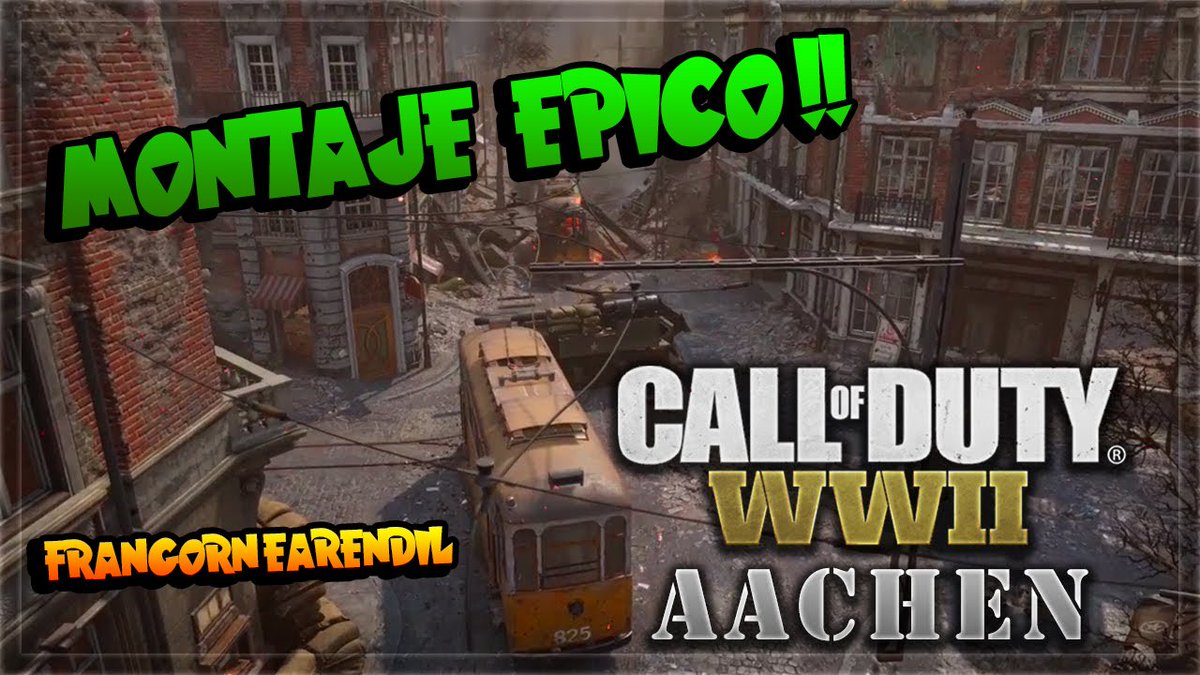 FrangornEarendi's tweet photo. #AQUI #TENEIS UN #NUEVO #VIDEO Y NUEVO #GAMEPLAY EN #ESPAÑOL DE #CallOfDutyWWII !! https://t.co/BeoAA62l51 No olviden dar RT! https://t.co/L1Ejz2oYpA