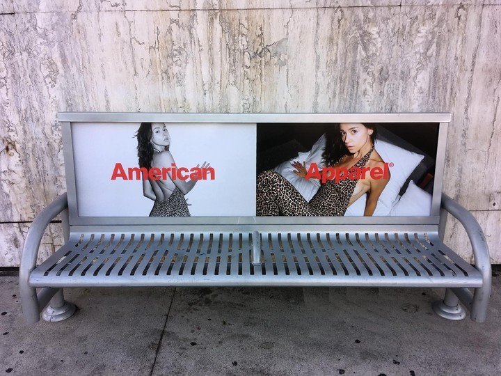 dashtwo's tweet photo. American Apparel Bus Bench Ads in LA!!
#BusBenchAds #AAdenim #AmericanApparel #AAmodels #AAClassics #LA #Outdoor #clothing https://t.co/eS1D8szyfL