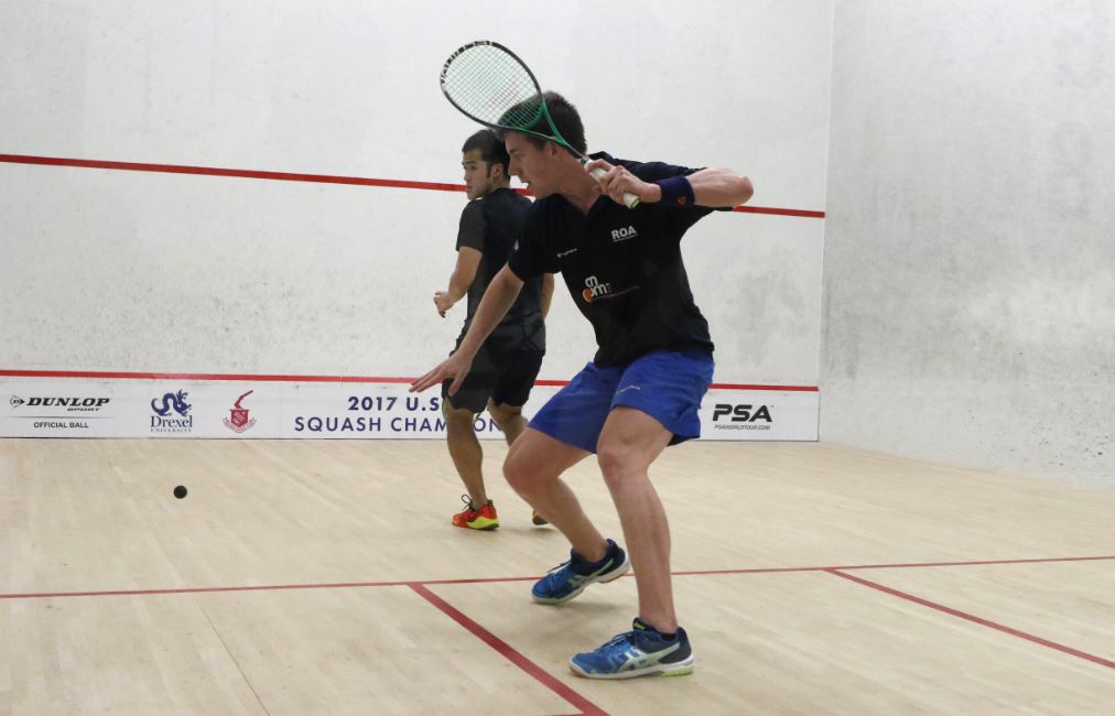 USOpenSquash's tweet image. Lake notches first career #USOpenSquash W: @nathanlake3 (ENG) 3-0 [1] Tsz Fung Yip (HKG) 11-7, 11-6, 11-5 (37m)