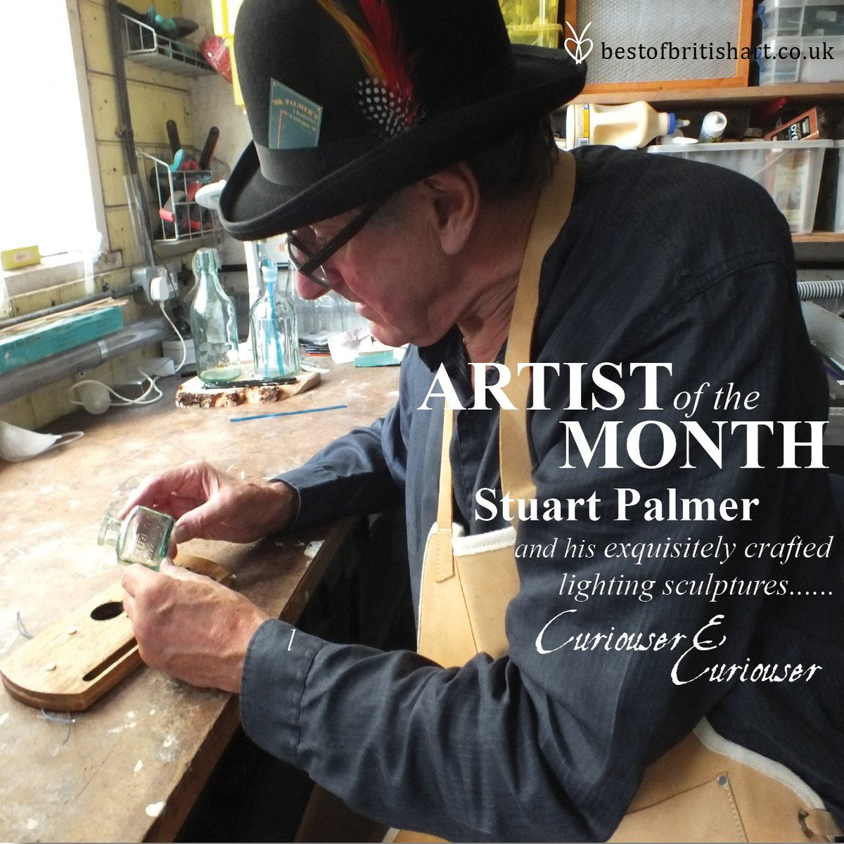 bobacollection's tweet photo. Spotted who our #ArtistoftheMonth is? #StuartPalmer takes pieces from the past &amp; gives them new light &amp; life. https://t.co/7Wv3HAxne8 https://t.co/65cns8KdMt