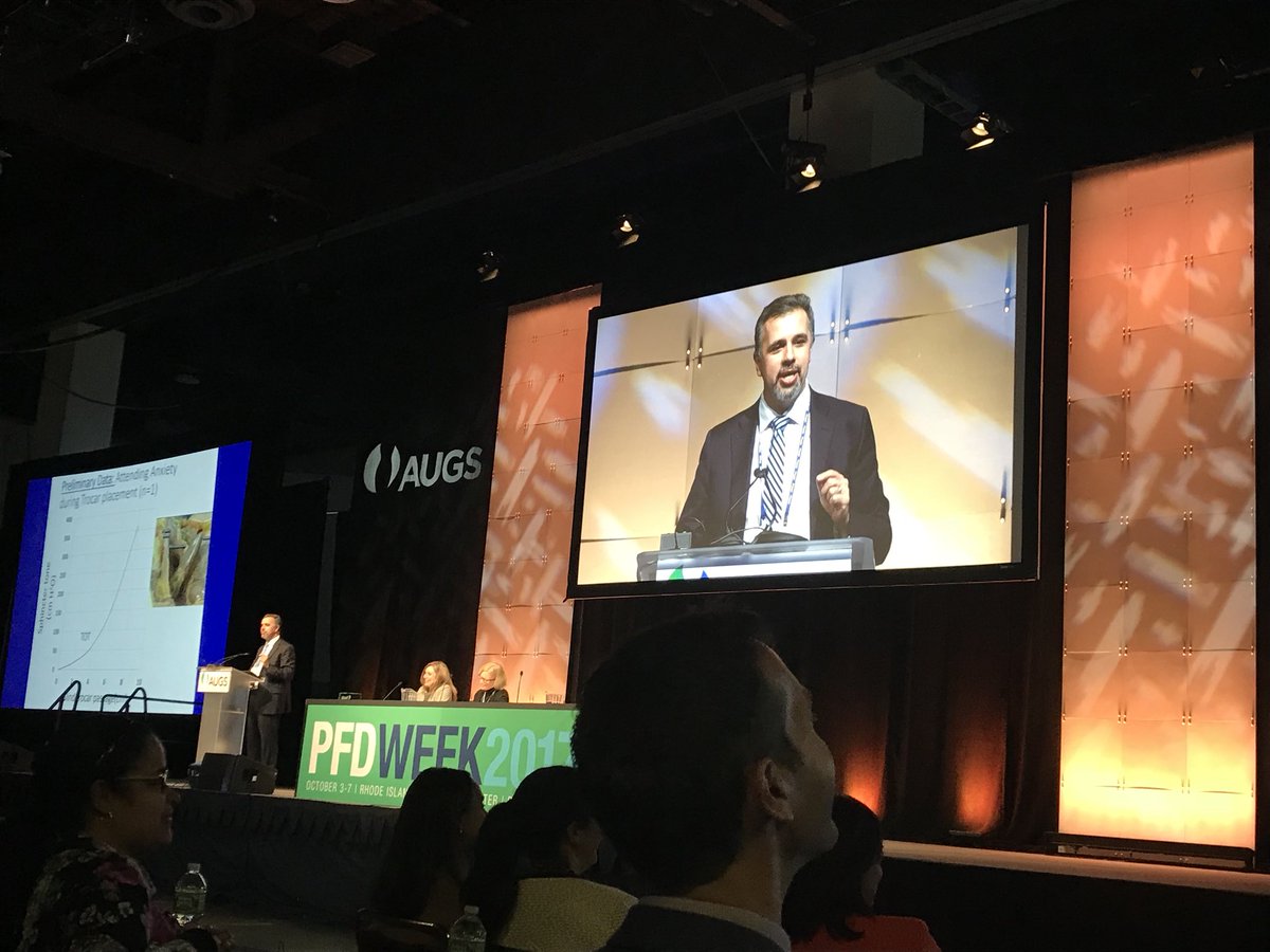 Dr. Matt Barber makes a compelling argument and changed some minds during interesting debate regarding optimal midurethral sling.