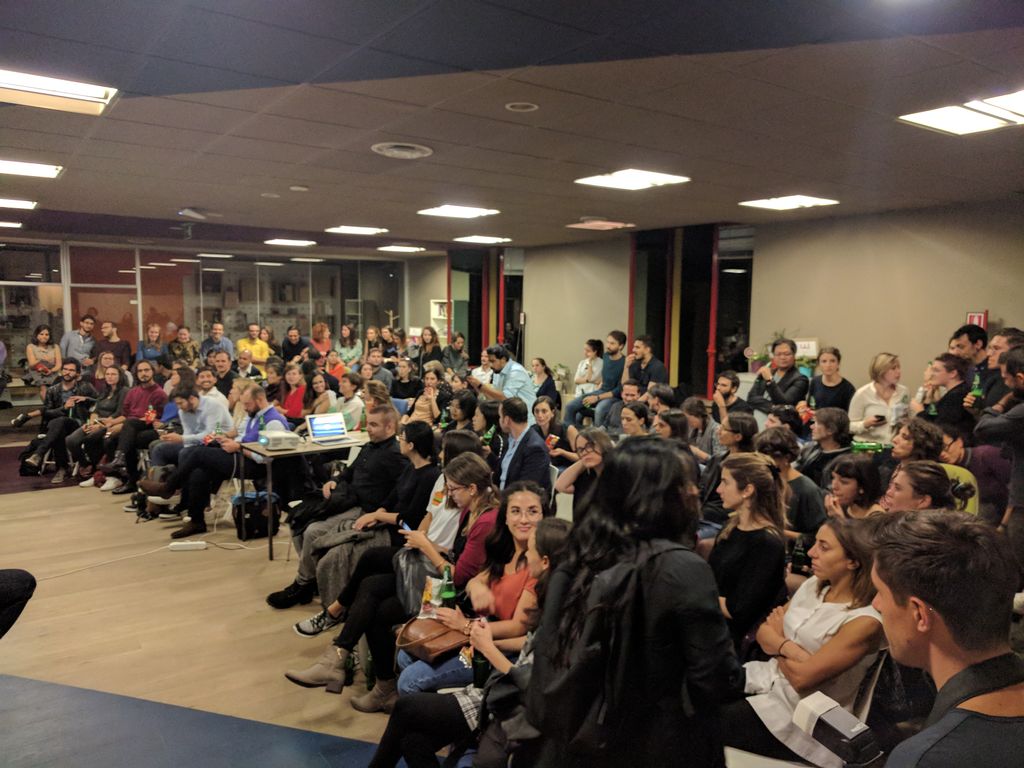 SDDMilan's tweet photo. Full house tonight at @ImpactHubMilano for #SDDMilan eleventh event: Designing Public Services https://t.co/CGSGv8x5DM