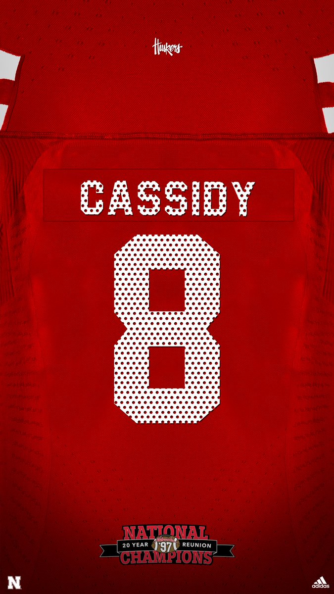 acass8's tweet photo. My Huskers are always doin it right! Great way to honor this legendary team. #97Champs https://t.co/gVXiSuQWkd