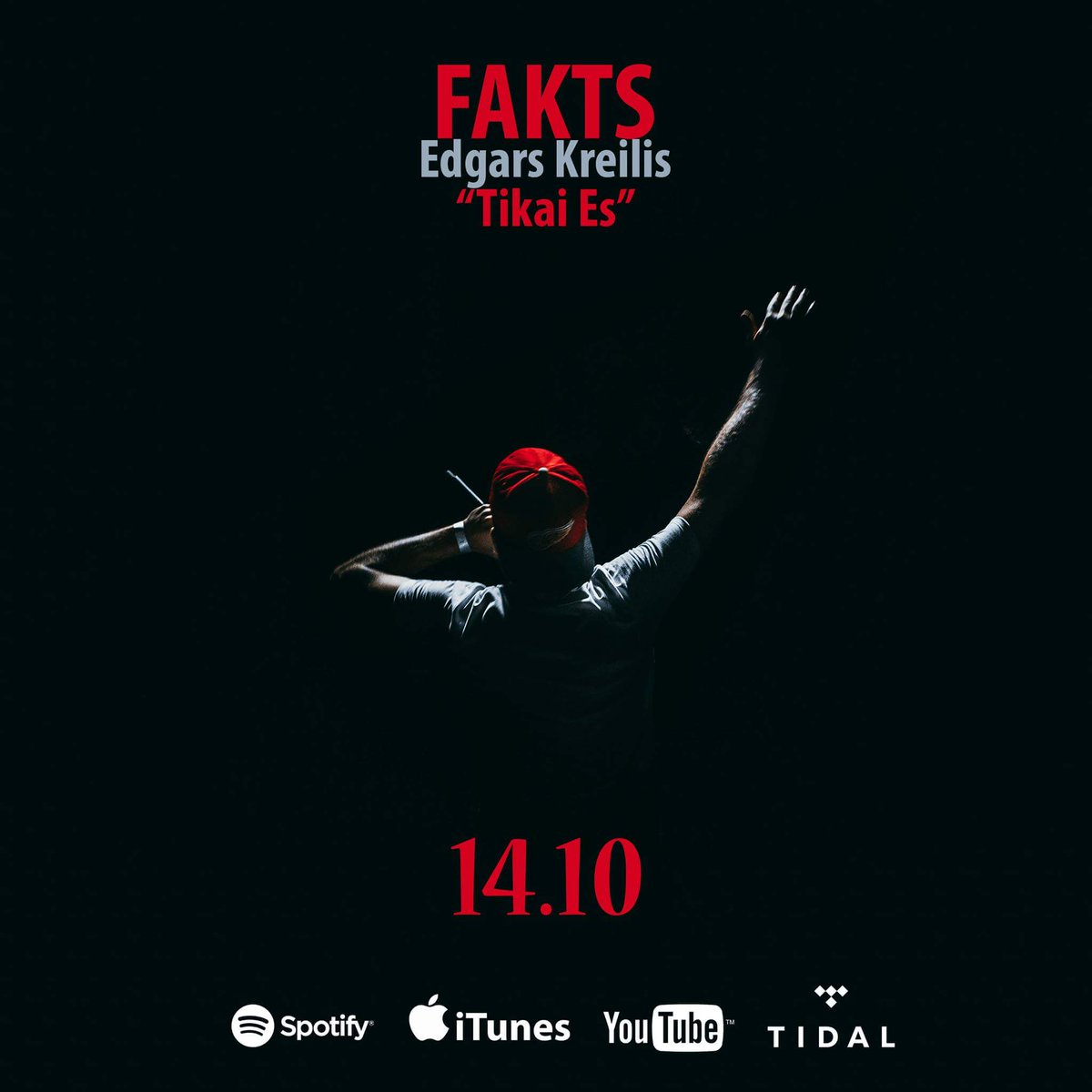 McKreilis's tweet photo. Draugi! Tas notiek pa īstam! Dziesma "Tikai Es" jau pavisam drīz! @FaktsLV 14. Oktobrī! #TikaiEs #Fakts #Singls #Rudens #Music #taadaaada https://t.co/ZA513qGbyo