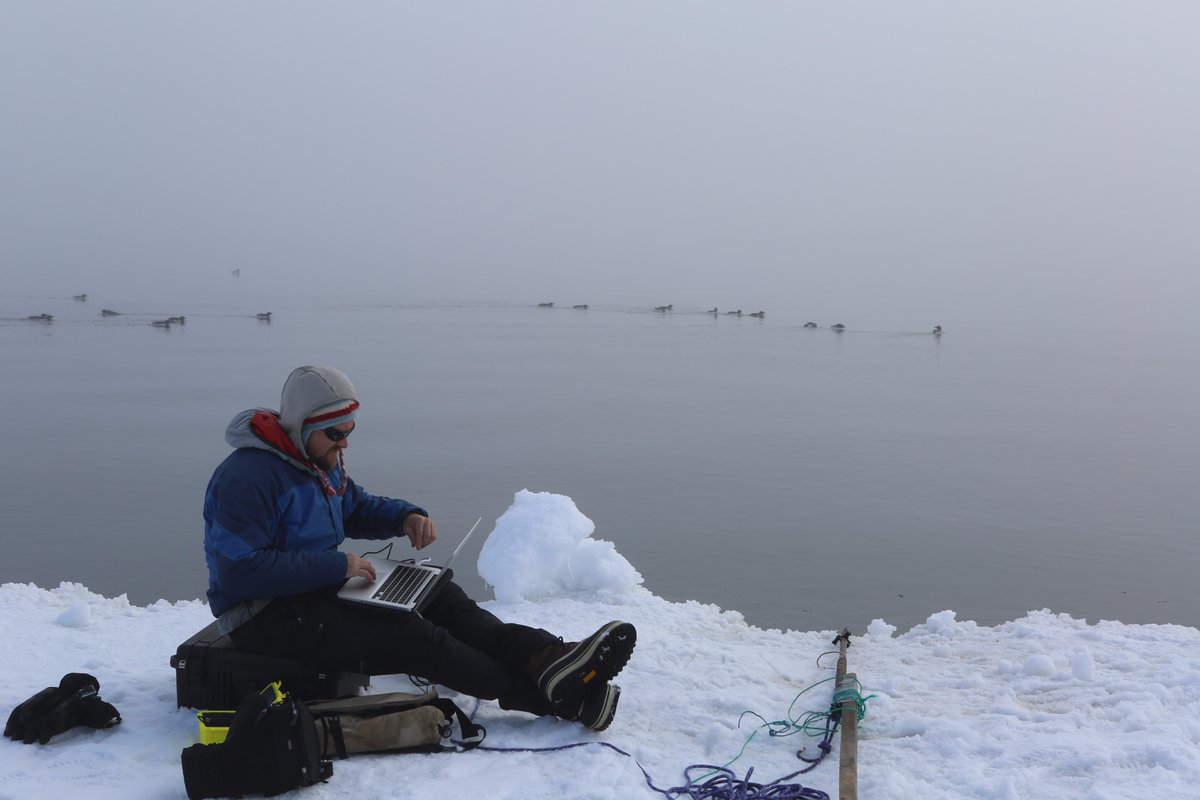 EndsOfEarthFilm's tweet photo. #TBT That time we were editing in the #arctic. Host your own screening of To the Ends of the Earth: https://t.co/pNCRwljhaF https://t.co/fvYu3k1hCp