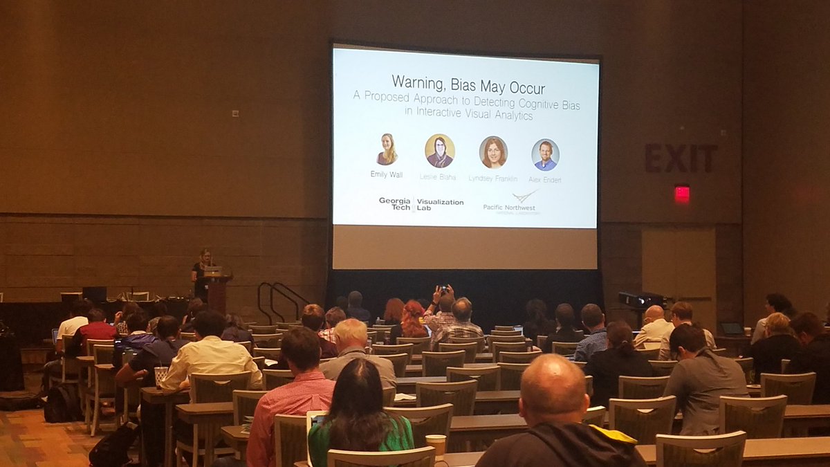 leslieblaha's tweet image. Lady scientist @embwall kicking off her first author paper! So proud to work with her. @ieeevis @GT_Vis #AnalysisInMotion