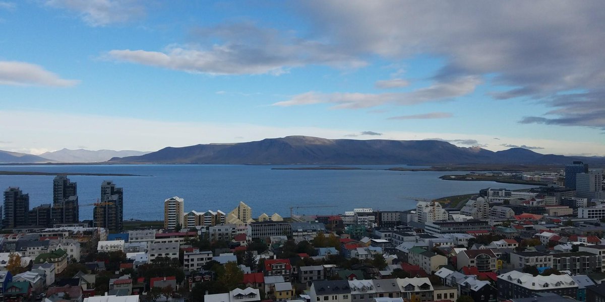 CIFF's tweet photo. It’s our first time at @RIFF_Reykjavik and the view does not disappoint. #2017RIFF #CIFF42 https://t.co/nLatPcbOrf