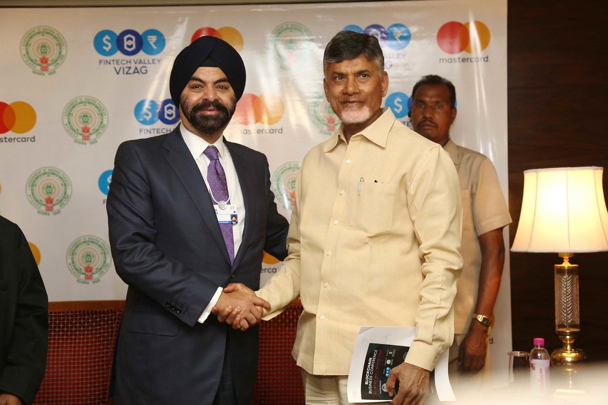 We are proud to partner with <a href="/AndhraPradeshCM/">CMO Andhra Pradesh</a> to support the state’s efforts to unleash the power of digital tech #CashlessIndia #WEFIndia