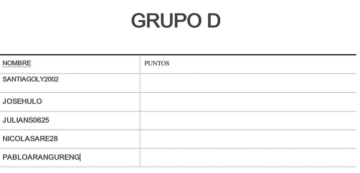 NkOGamerS's tweet photo. Aqui estan los grupos para los encuentros de hoy a las 8:00 pm colombia, escribirnos para comprobar disponibilidad de asistencia. 👌 https://t.co/k8G2hvBNoX